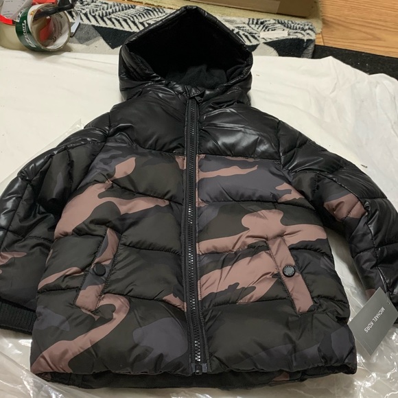 Michael Kors Toddler Boys Camo Printed Puffer Jckt